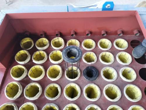 除塵布袋、骨架安裝