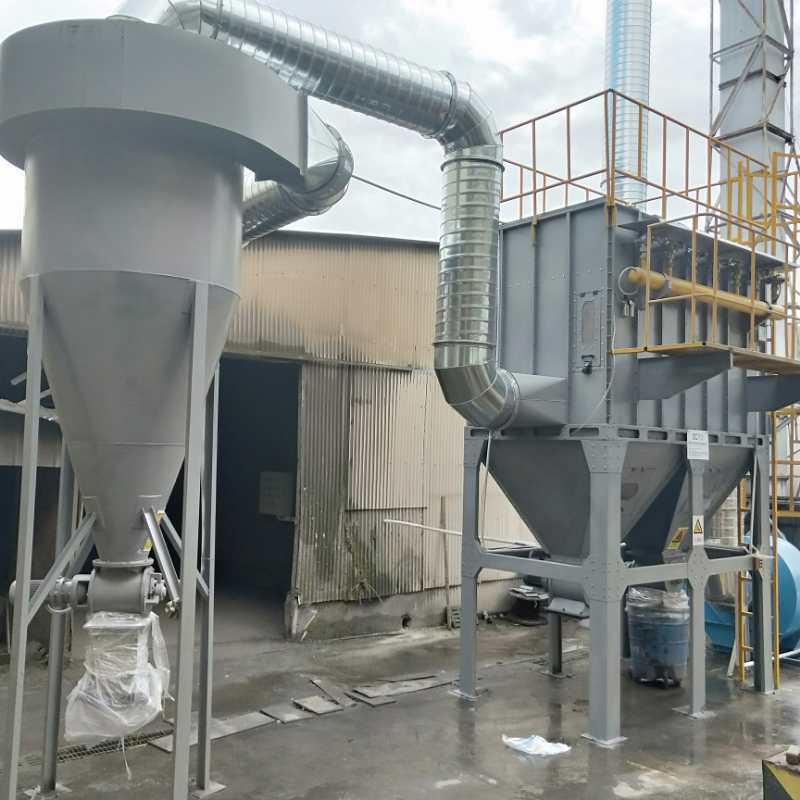 打磨車間旋風加布袋除塵器